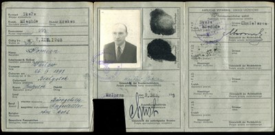 Bild von KENNKARTE #48 - GENERALGOUVERNEMENT - SKALA  (issued 02 March 1943)