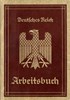 Bild von NAZI GERMANY:  ARBEITSBUCH ISSUED IN LÜBECK  (Bieber, Emma - 1936)