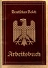 Bild von NAZI GERMANY:  ARBEITSBUCH - TYPE I  (Bautzen - 1935)