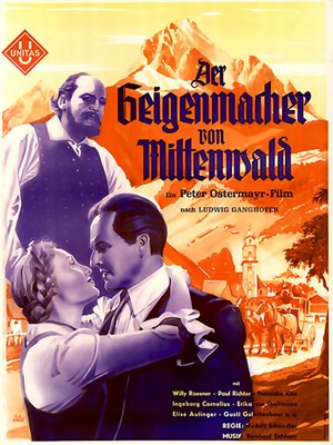 Bild von DER GEIGENMACHER VON MITTENWALD (Der blonde Christl) (1950)  ** IMPROVED VIDEO **