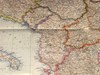Picture of WWII GERMAN MAP OF SOUTHERN EUROPE  (1944)