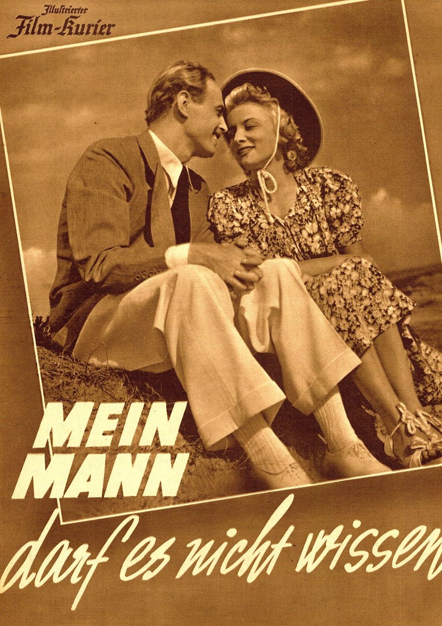 RAREFILMSANDMORE.COM. MEIN MANN DARF ES NICHT WISSEN (1940)