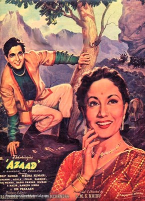 Picture of AZAAD  (1955)  * with hard-encoded English subtitles *