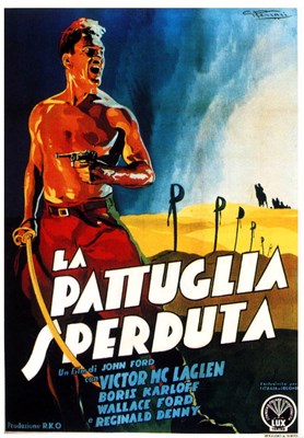 Picture of THE LOST PATROL  (La Pattuglia speduta)  (1954)  * with switchable English and Spanish subtitles *